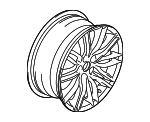 4321058L01ZRH - : Wheel, Alloy for Suzuki Image