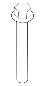 XR853290 - Suspension: Knuckle Mount Bolt for Jaguar Image