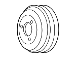 94814701901 - : Pulley for Porsche: Cayenne, Panamera Image