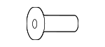 PAF001704 - Steering: Pulley Bolt for Porsche: Cayenne, Cayman, Panamera Image