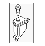 95531401520 - Steering: Reservoir for Porsche: Cayenne, Panamera Image