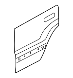 55176909AD - : Outer Panel for Jeep: Liberty Image