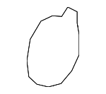 31141F2100 - Fuel System: Filler Hose Clamp for Kia: Niro, Niro EV Image