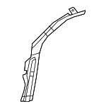 31070G5510 - Fuel System: Upper Shield for Kia: Niro, Niro EV Image