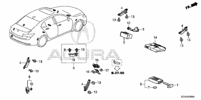 Smart Unit for 2015 Acura TLX #0