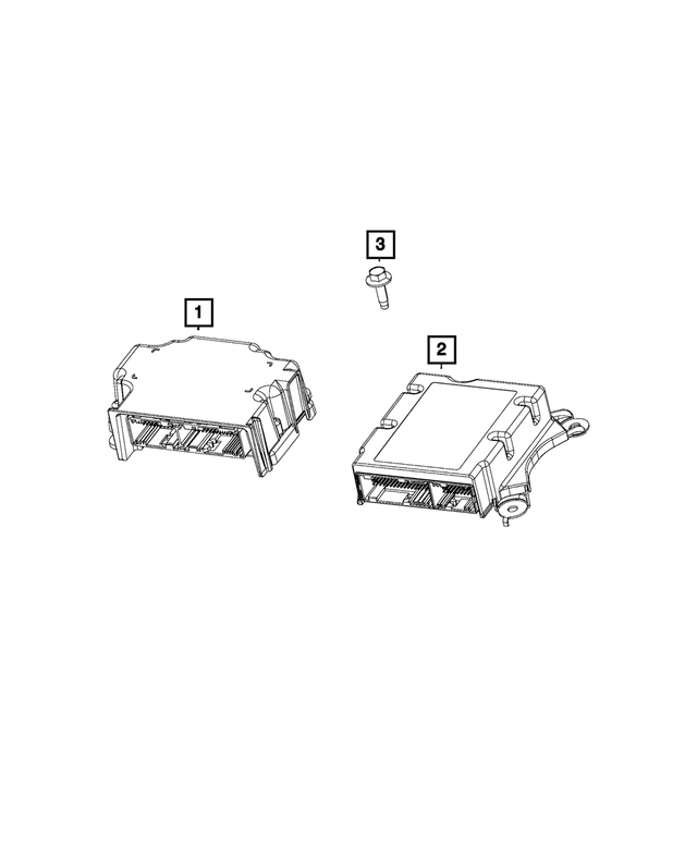 56054172AI - Electrical: Electronic Pedestrian Protection Module for Mopar Image image