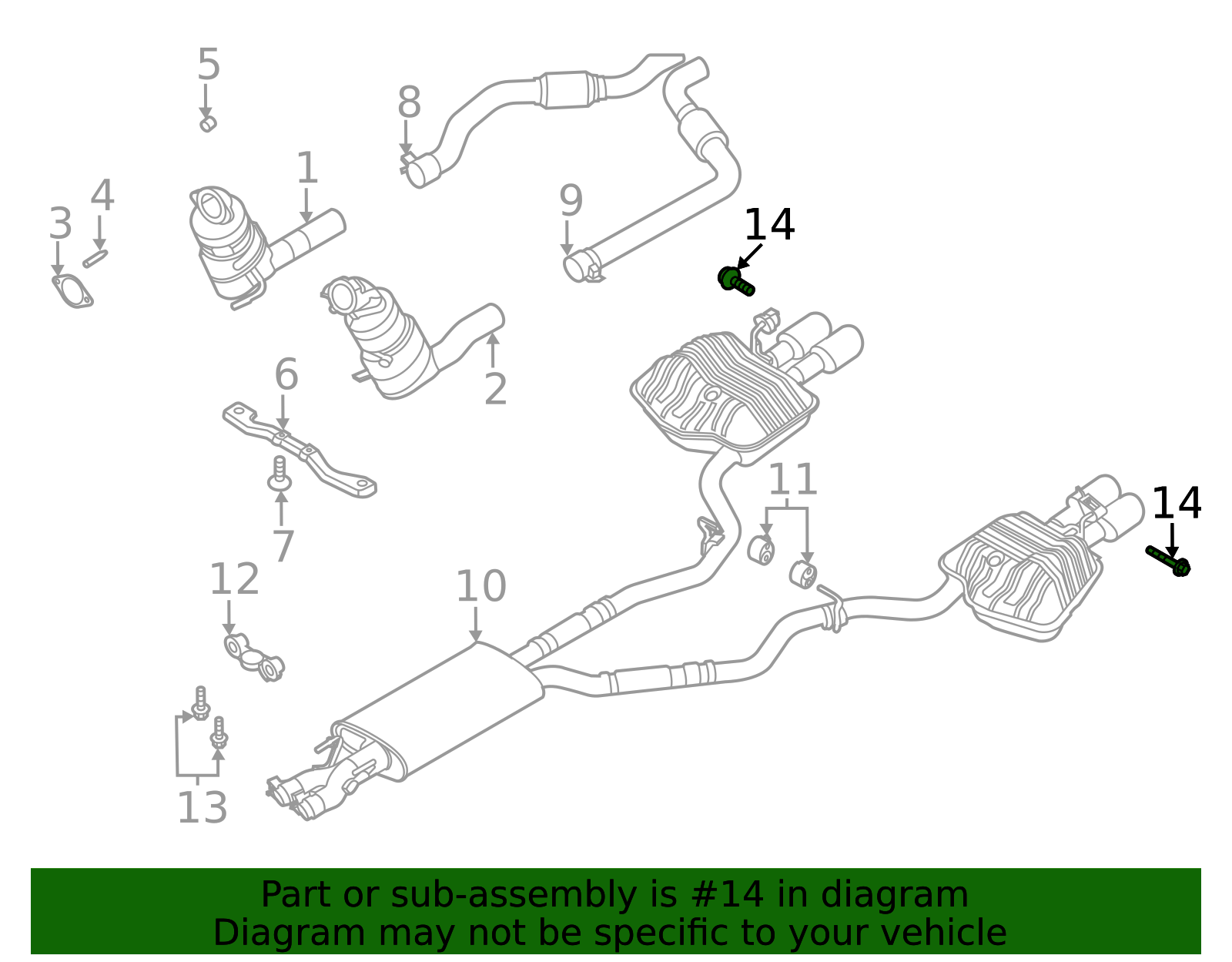 S442 W500710-S442 - Automatic Transmission Oil Cooler Bolt - 2020-2025 Ford ...