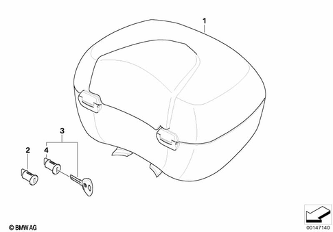 Motorcycle Trim Section, Windshield for 2009 BMW-Motorrad K 1300 GT #10