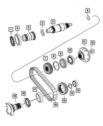 68172185AB - : Driveshaft Yoke Seal Kit for Mopar Image