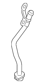 7K121065S - Cooling System: Inlet Tube for Volkswagen: Beetle, Jetta, Passat Image