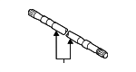 2021-2025 Nissan Rogue - Shaft