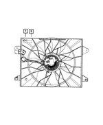 1BP02244AA - Cooling: Cooling Fan, Bproauto for Mopar Image