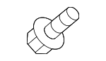 9008010400 - Body: Lift-gate Hinge Bolt for Toyota Image