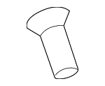 90148A0017 - Body: Lift-gate Lock Striker Plate Screw for Toyota Image