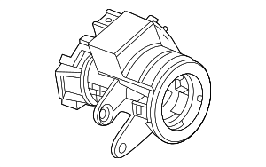 SWH12 - Steering: Motorcraft™ Ignition Starter Switch Bracket for Ford Image