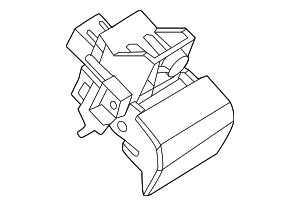 SW9257 - Body: Motorcraft™ Electronic Parking Brake Control Switch for Ford Image