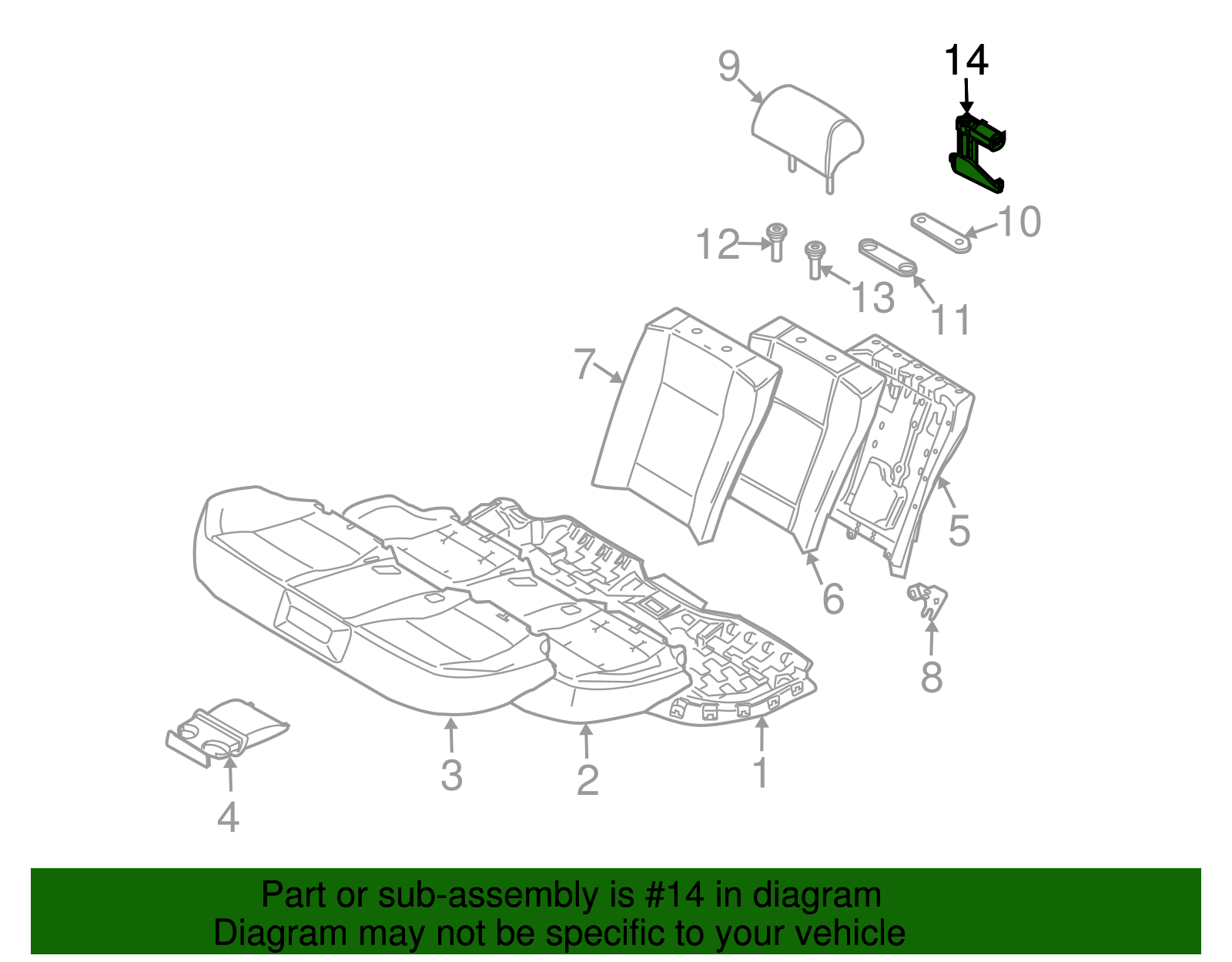 Actuator - BMW (67317123326)