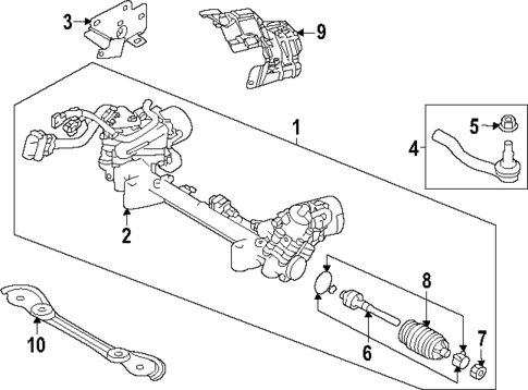 Steering Gear & Linkage for 2023 Nissan Z #0