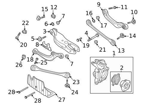 Suspension, Springs & Related Components for 2022 Audi RS6 Avant #0