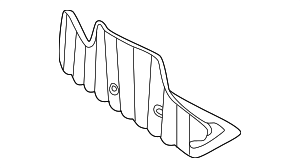 4K0505416B - Suspension: Suspension Control Arm Heat Shield for Audi Image