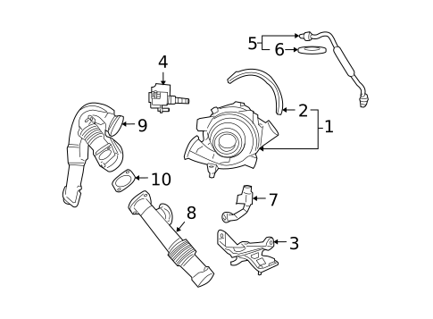 Turbocharger, Supercharger & Ram Air for 2009 Ford E-350 Super Duty #0