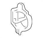 8148106010 - : Bracket Fog Lamp - PASSENGER SIDE for Toyota: Camry Image