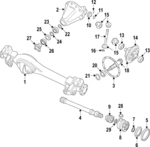 FTC3853 - : Rear Shim for Land Rover: Discovery Image