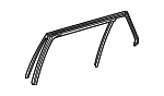 2127350371 - Body: Door Window Molding for Mercedes-Benz Image
