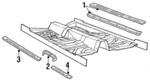 EOVY5413280A - Body: Sill Plate Bracket for Lincoln: Town Car Image