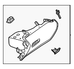 23268060011D13 - : Glove Box Assembly for Mercedes-Benz Image