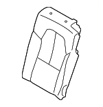 32332964 - Body: Seat Back Cover for Volvo Image