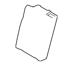 32332965 - Body: Seat Back Cover for Volvo Image