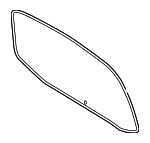 4477450110 - Body: Glass for Mercedes-Benz: Metris Image