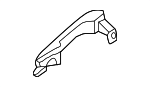 836612W010 - : Handle, Outside for Hyundai Image