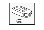 72147T6ZA01 - : 2017-2019 Honda Ridgeline - Fob Assembly Entry Key for Honda: Ridgeline Image