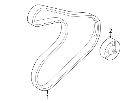 Belts & Pulleys for 2019 Hyundai Accent #0