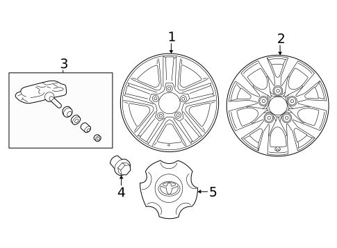 Wheels for 2019 Toyota Land Cruiser #0