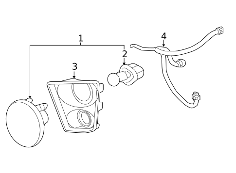 Daytime Running Lamp Components for 2015 Chevrolet Camaro #0