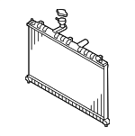 253101E151 - : Radiator Assembly for Hyundai: Accent Image