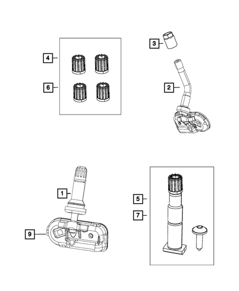 Tire Monitoring System for 2014 Ram 3500 #0