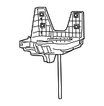 68081607AF - : Battery Tray for Fiat: 500 Image