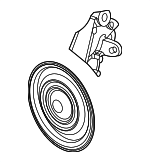 LR165029 - Cooling System: Bracket for Land-Rover Image