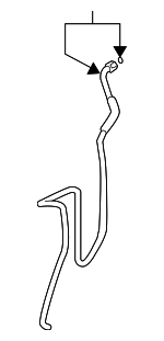 7815A070 - : Lower Press Line for Mitsubishi: Outlander Image