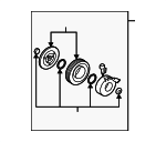 7813A231 - HVAC: Clutch &amp; Pulley for Mitsubishi Image