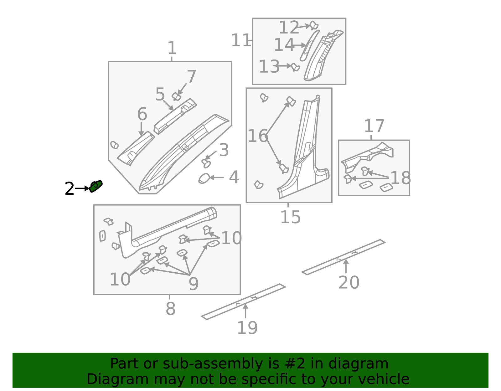 Multi-Purpose Nut 11610157 GM | GMPartsDirect.com