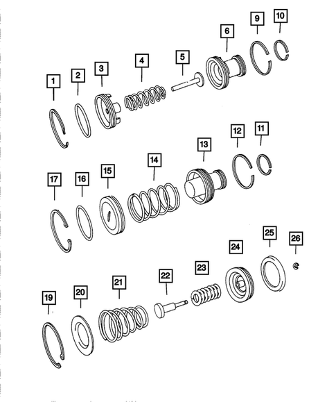 Valve Body for 2001 Dodge Caravan #0