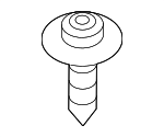 7129907471 - Body: Inner Duct Screw for BMW: i3, i8, Z4 Image