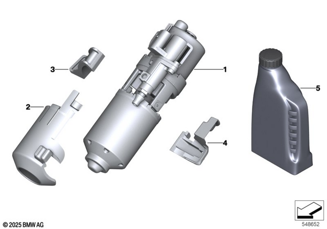 33545B3CEF4 - : Holder for BMW-Motorrad Image