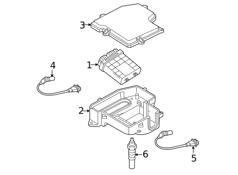 Powertrain Control for 2004 Volkswagen Passat #0