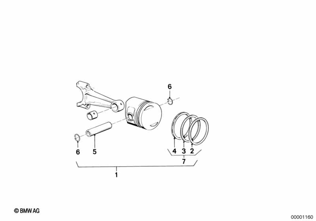 11251464475 - : Gudgeon Pin               for BMW-Motorrad Image